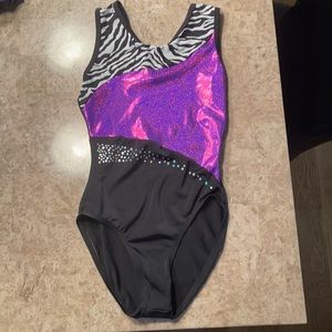 alpha factor gymnastics leotard